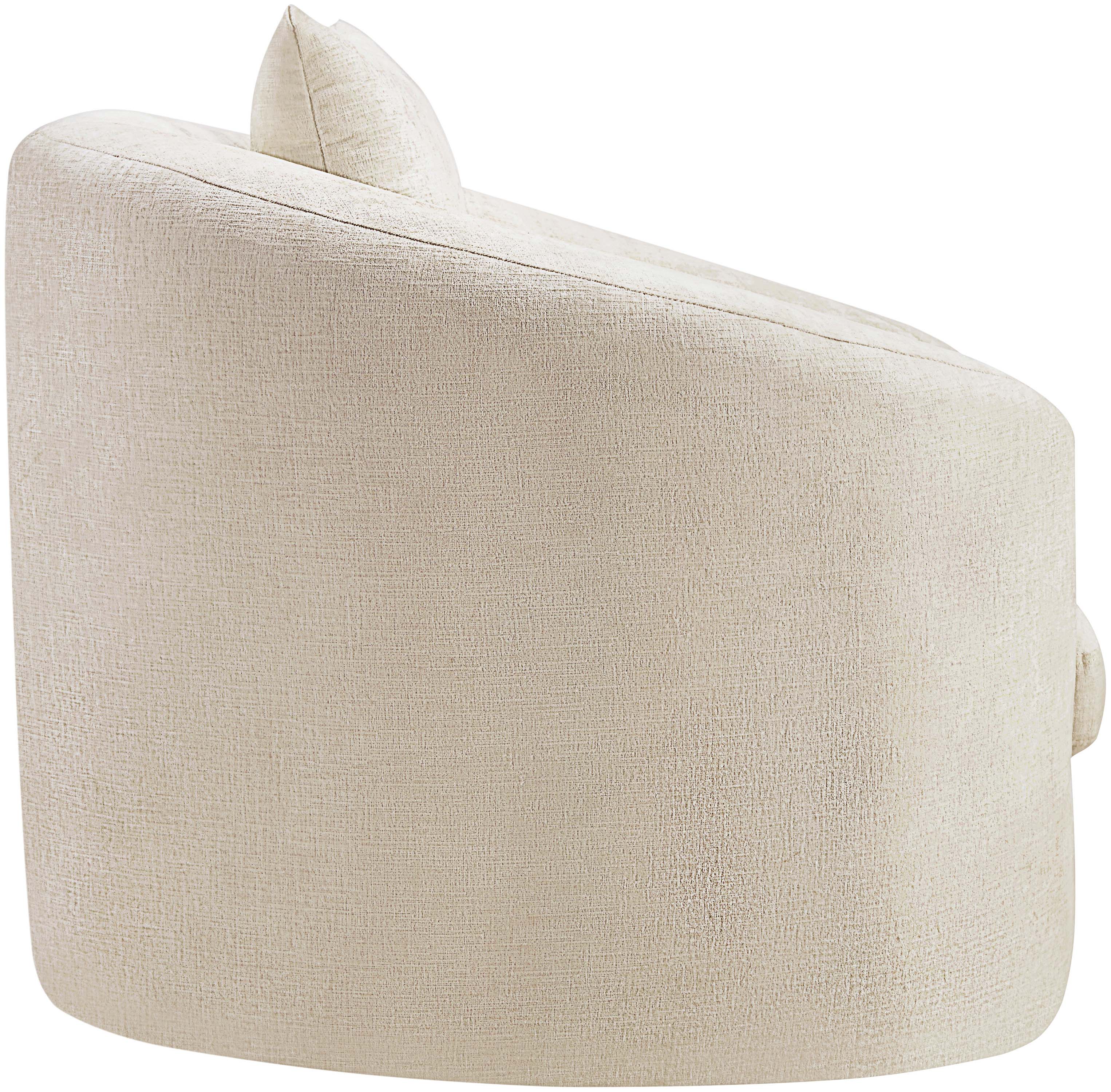 Penelope Chenille Fabric Upholstered Accent Chair
