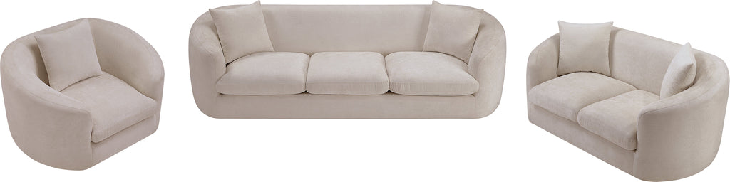 Penelope Chenille Fabric Upholstered Accent Chair