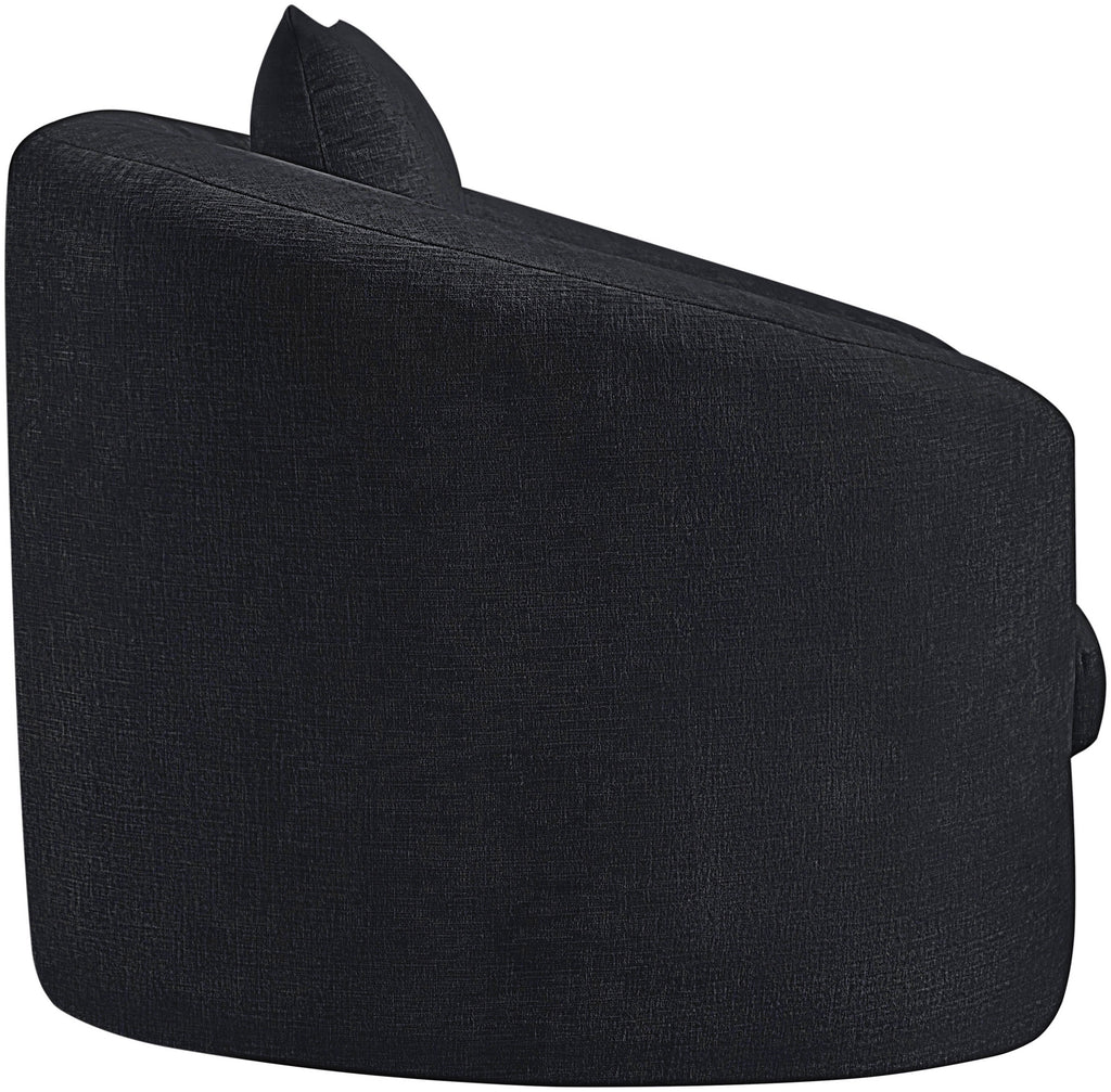 Penelope Chenille Fabric Upholstered Accent Chair