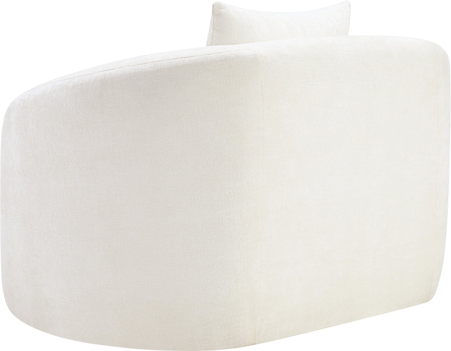 Penelope Chenille Fabric Upholstered Accent Chair