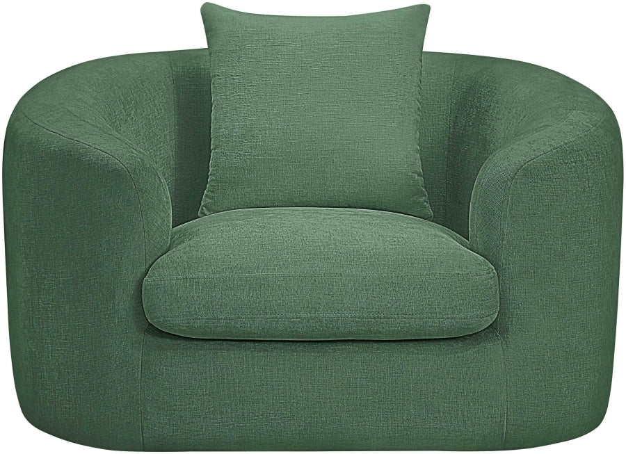 Penelope Chenille Fabric Upholstered Accent Chair