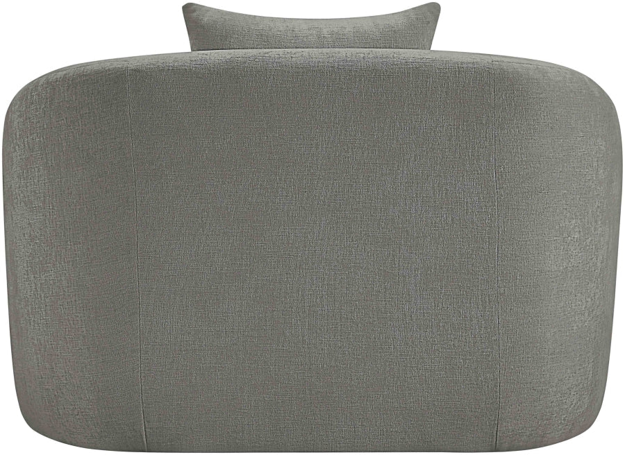 Penelope Chenille Fabric Upholstered Accent Chair