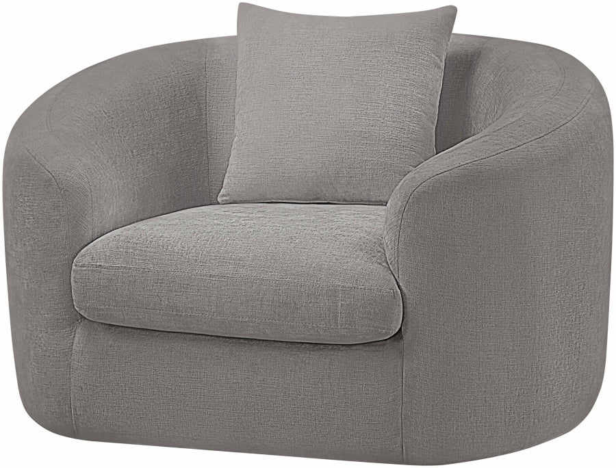 Penelope Chenille Fabric Upholstered Accent Chair