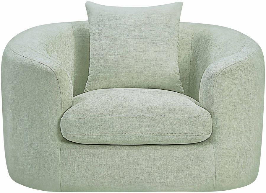 Penelope Chenille Fabric Upholstered Accent Chair