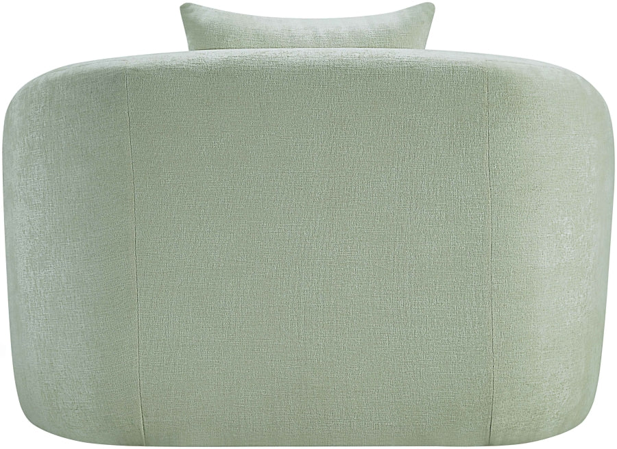 Penelope Chenille Fabric Upholstered Accent Chair