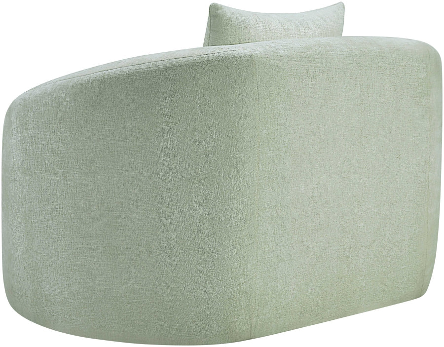 Penelope Chenille Fabric Upholstered Accent Chair