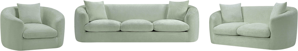 Penelope Chenille Fabric Upholstered Accent Chair