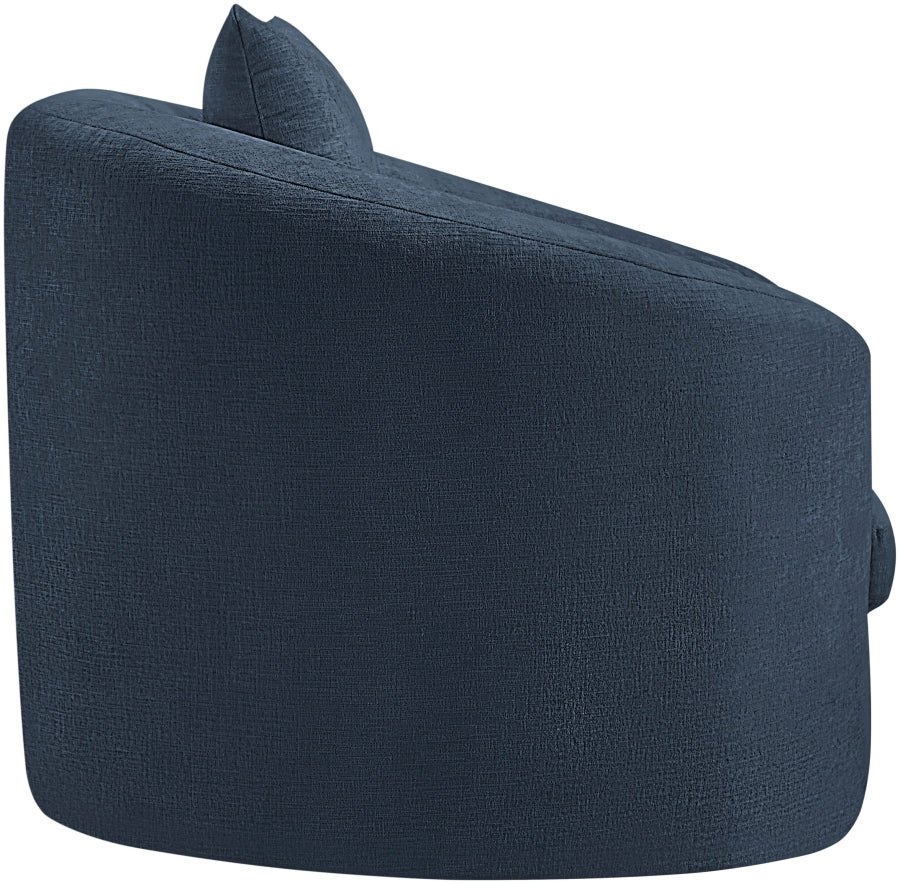 Penelope Chenille Fabric Upholstered Accent Chair