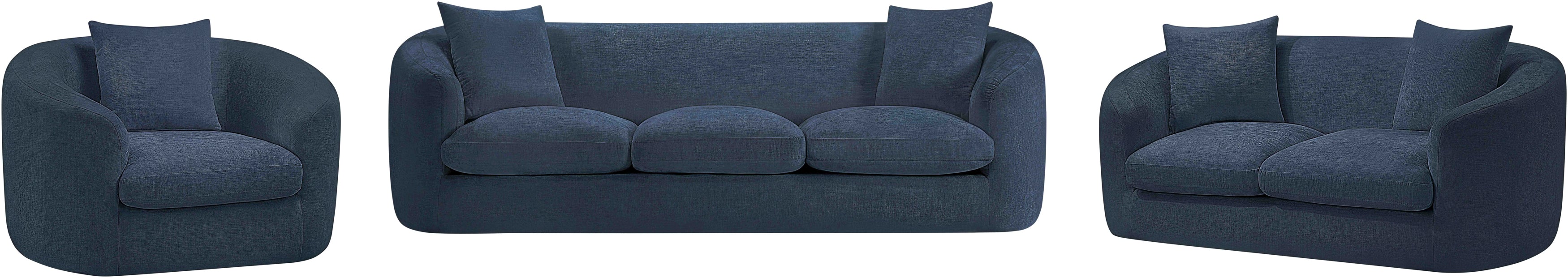 Penelope Chenille Fabric Upholstered Accent Chair