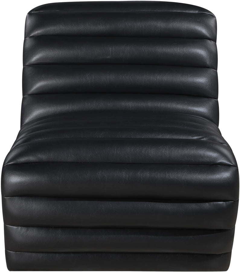 Vega Vegan Leather Upholstered Accent Chair