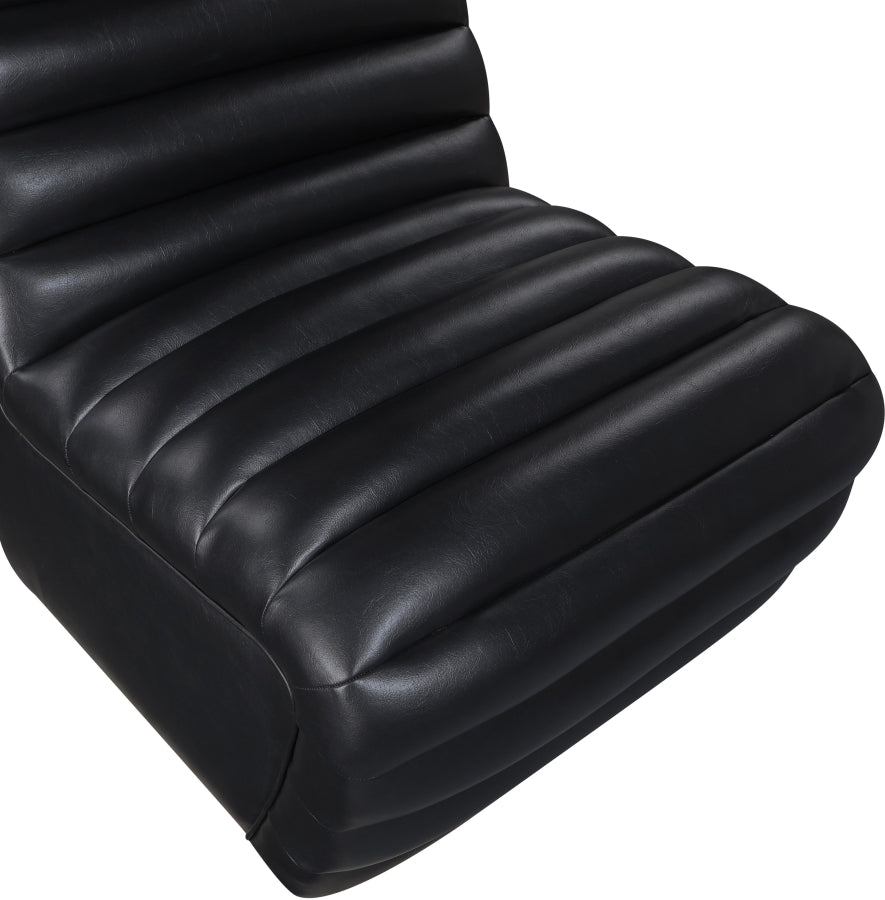 Vega Vegan Leather Upholstered Accent Chair