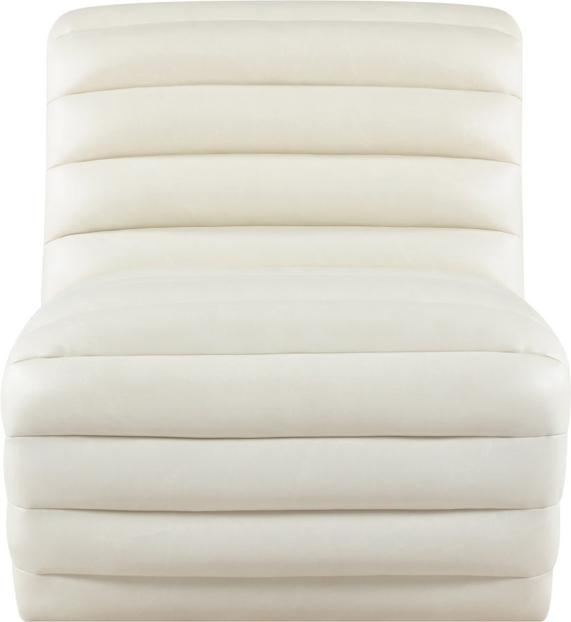 Vega Vegan Leather Upholstered Accent Chair