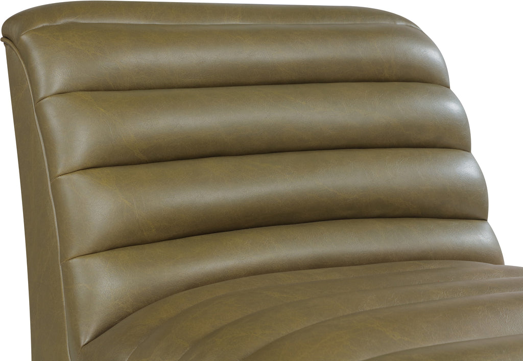 Vega Vegan Leather Upholstered Accent Chair