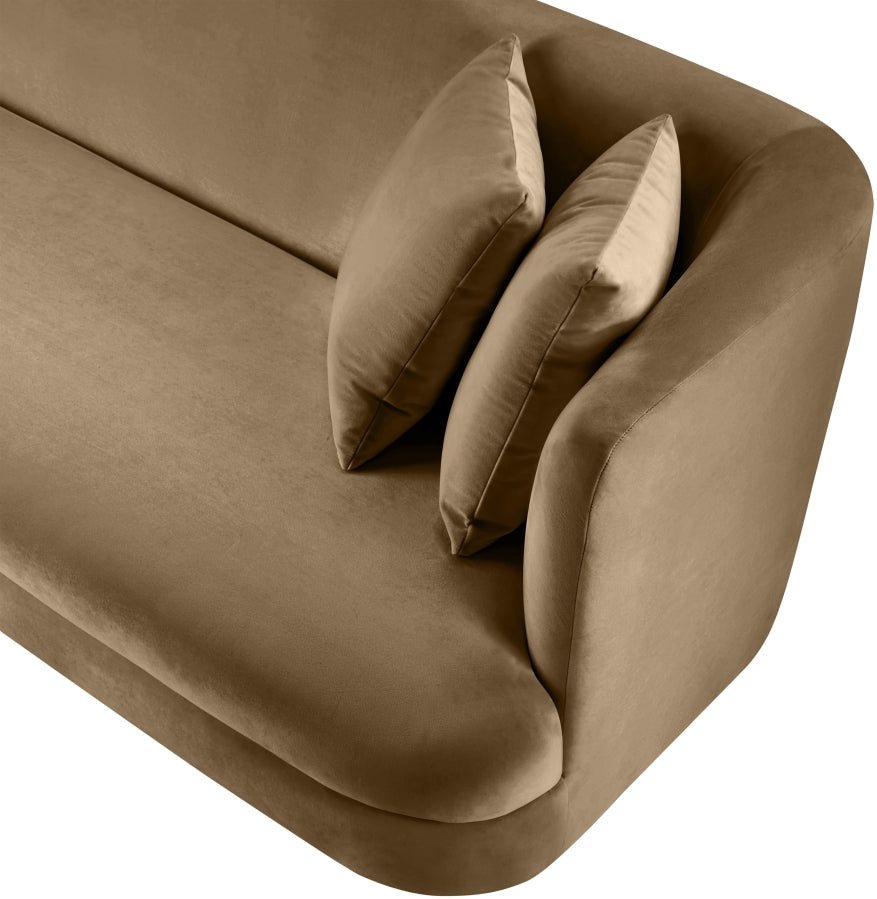 Alder Velvet Upholstered Accent Chair