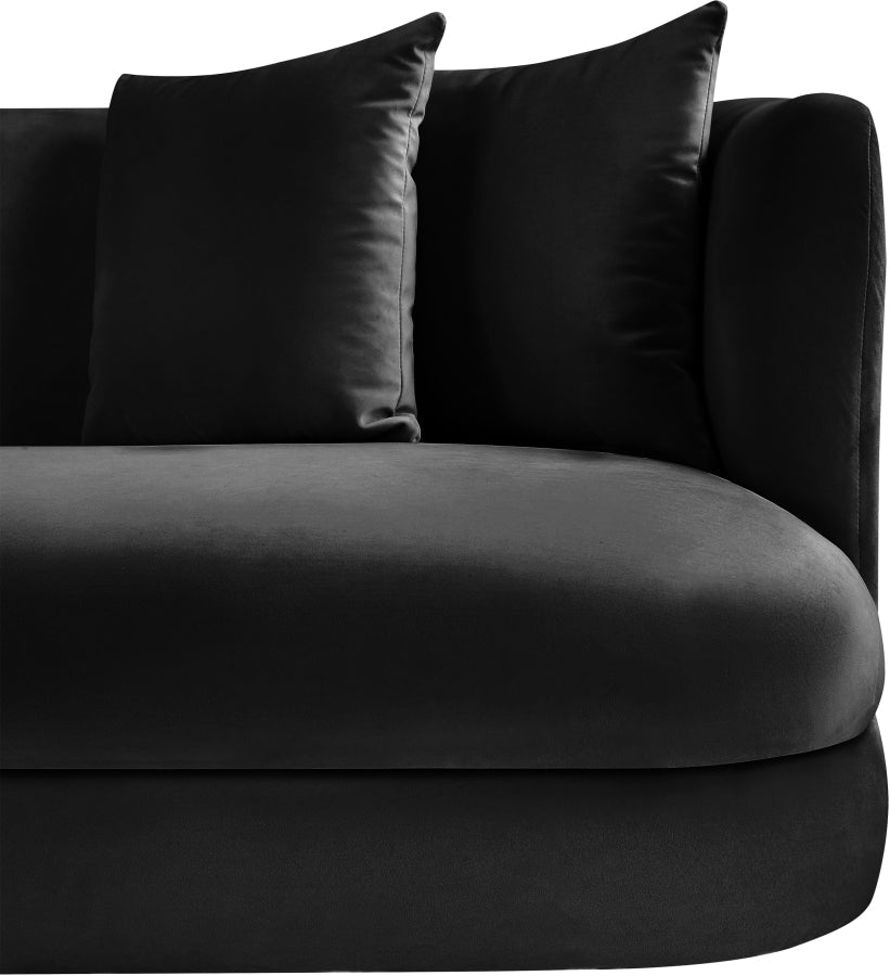Alder Velvet Upholstered Accent Chair