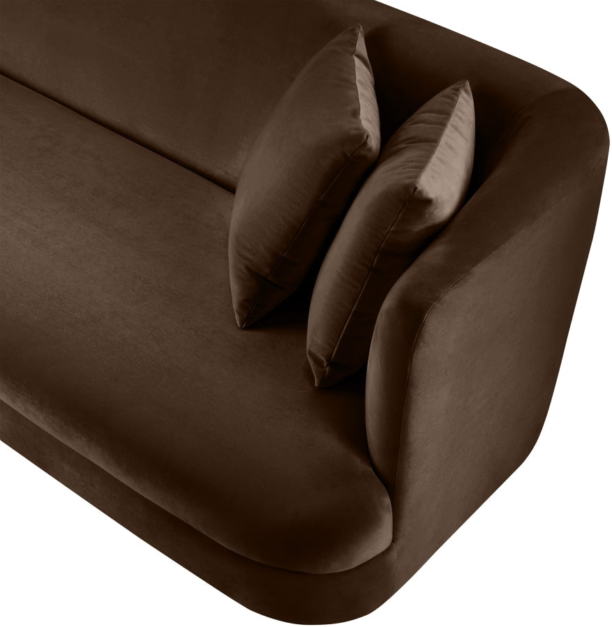Alder Velvet Upholstered Accent Chair
