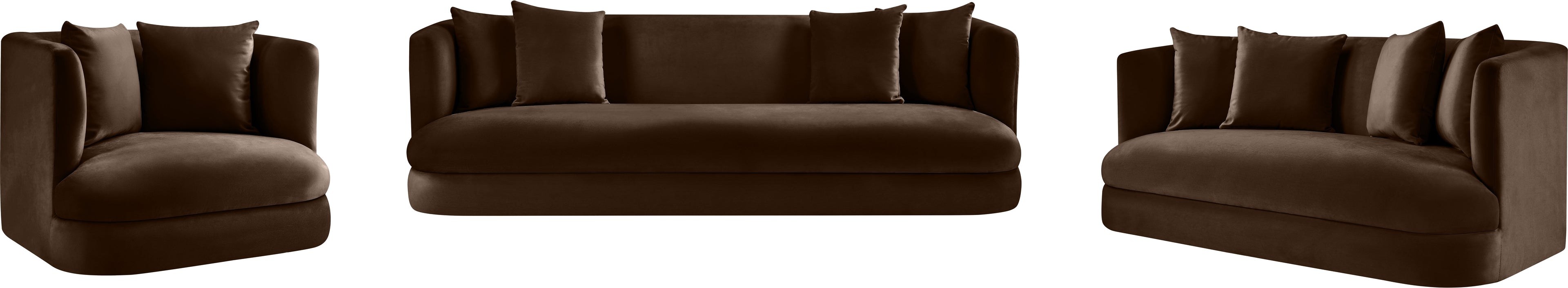 Alder Velvet Upholstered Accent Chair