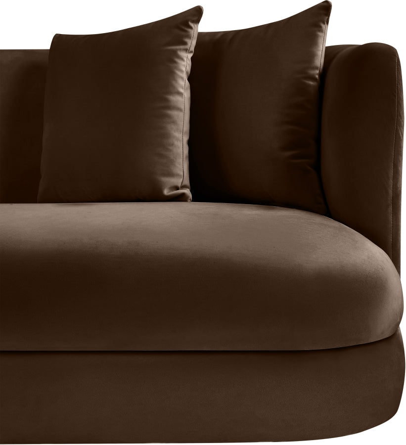 Alder Velvet Upholstered Accent Chair