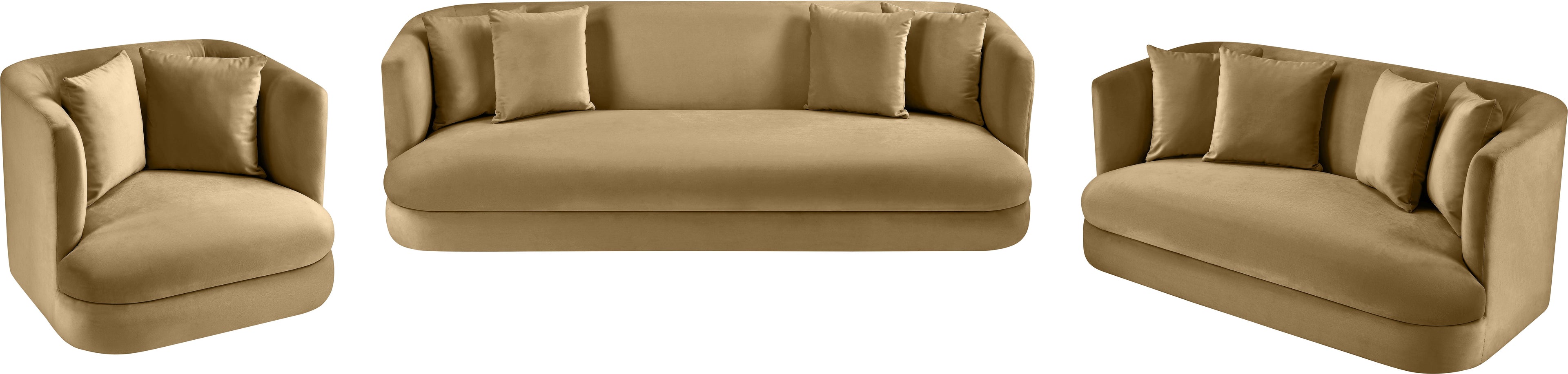 Alder Velvet Upholstered Accent Chair