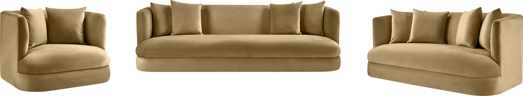 Alder Velvet Upholstered Accent Chair