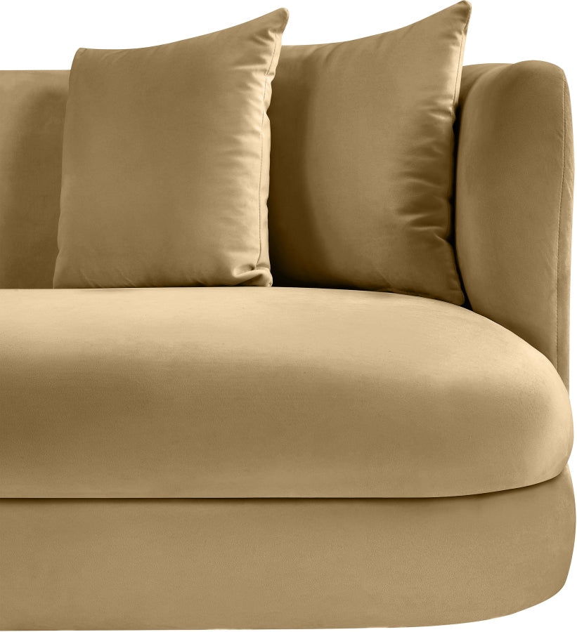 Alder Velvet Upholstered Accent Chair
