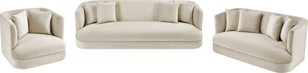 Alder Velvet Upholstered Accent Chair