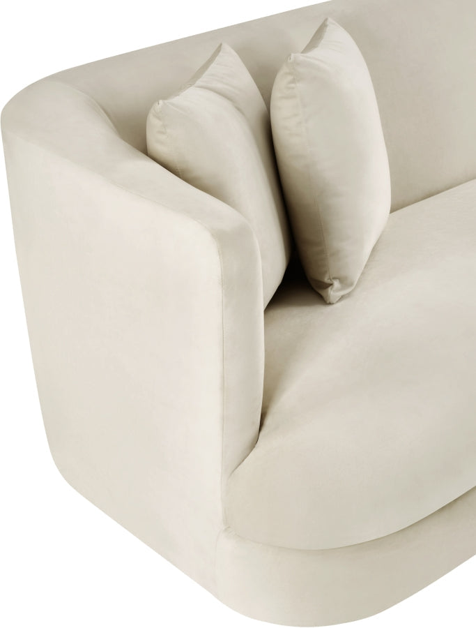 Alder Velvet Upholstered Accent Chair