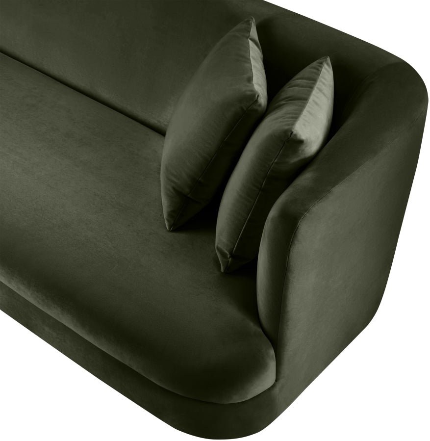 Alder Velvet Upholstered Accent Chair