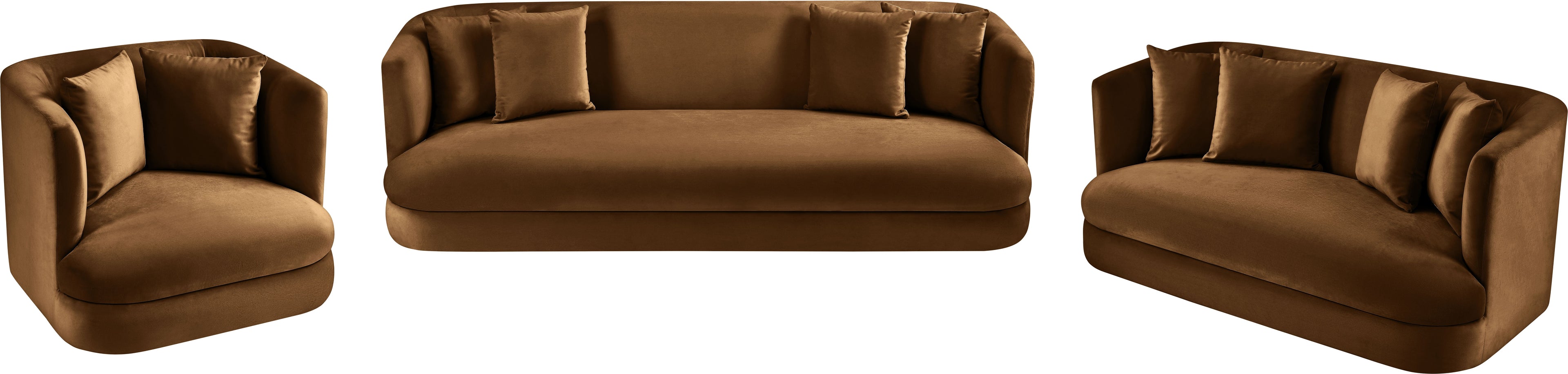 Alder Velvet Upholstered Accent Chair