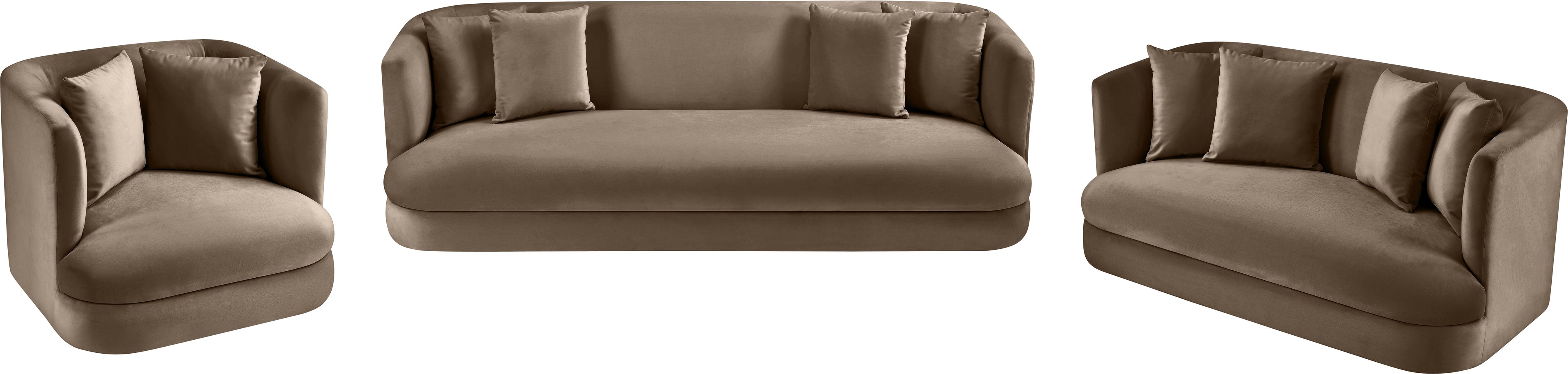 Alder Velvet Upholstered Accent Chair