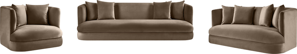 Alder Velvet Upholstered Accent Chair
