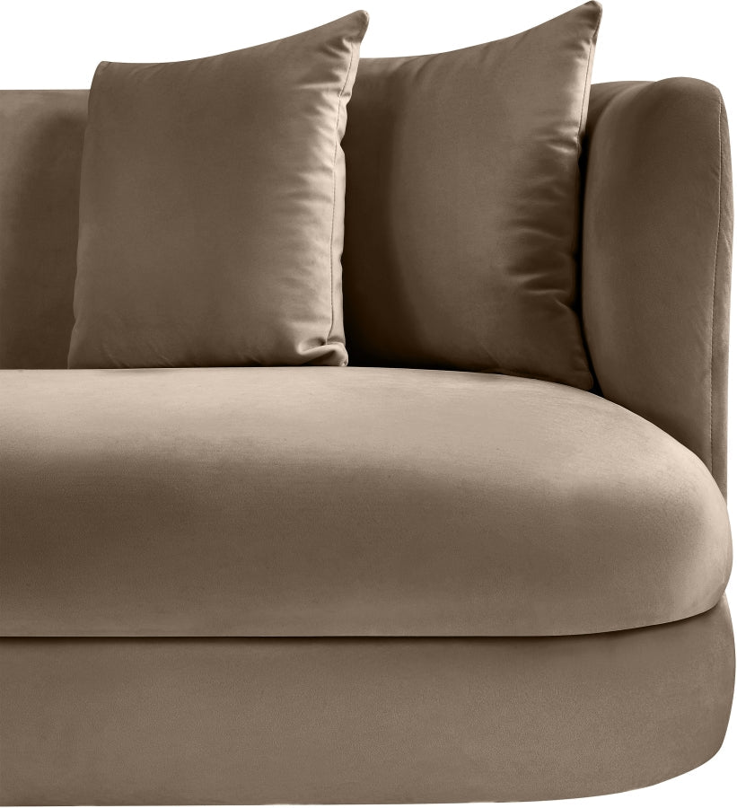 Alder Velvet Upholstered Accent Chair
