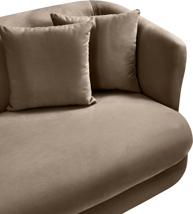 Alder Velvet Upholstered Accent Chair