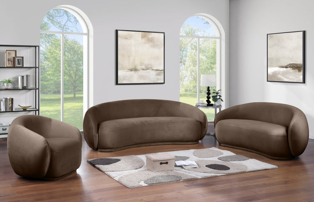 Emery Velvet Upholstered Accent Chair