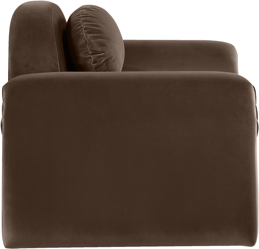 Austin Velvet Upholstered Accent Chair