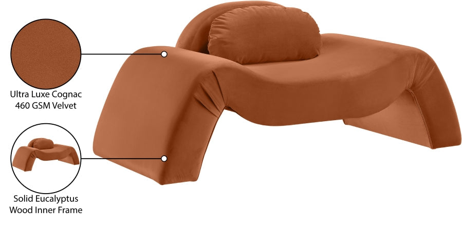 Austin Velvet Upholstered Accent Chair