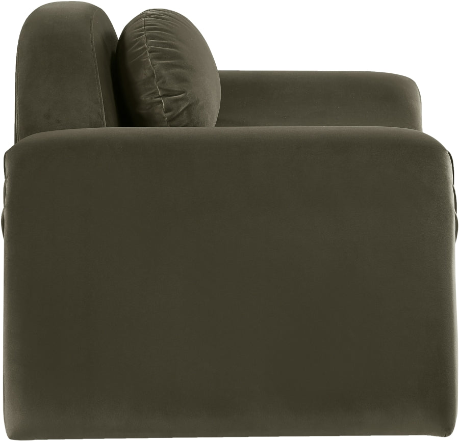 Austin Velvet Upholstered Accent Chair