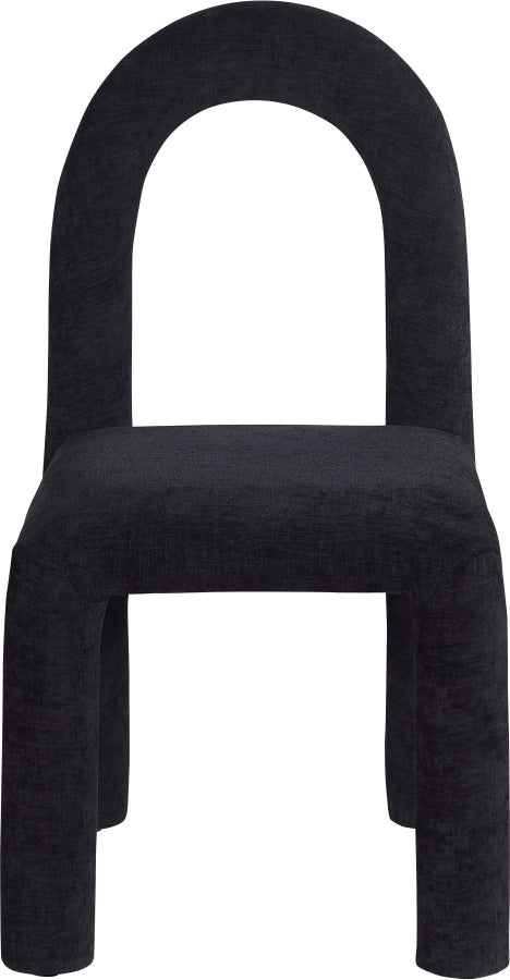 Amari Chenille Fabric Upholstered Dining Chair