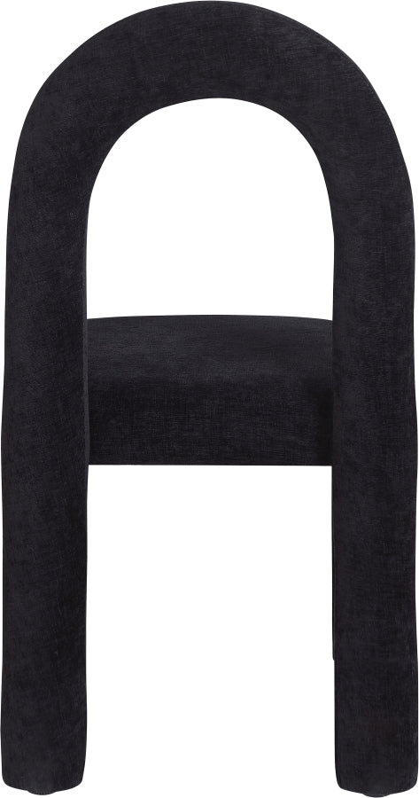 Amari Chenille Fabric Upholstered Dining Chair