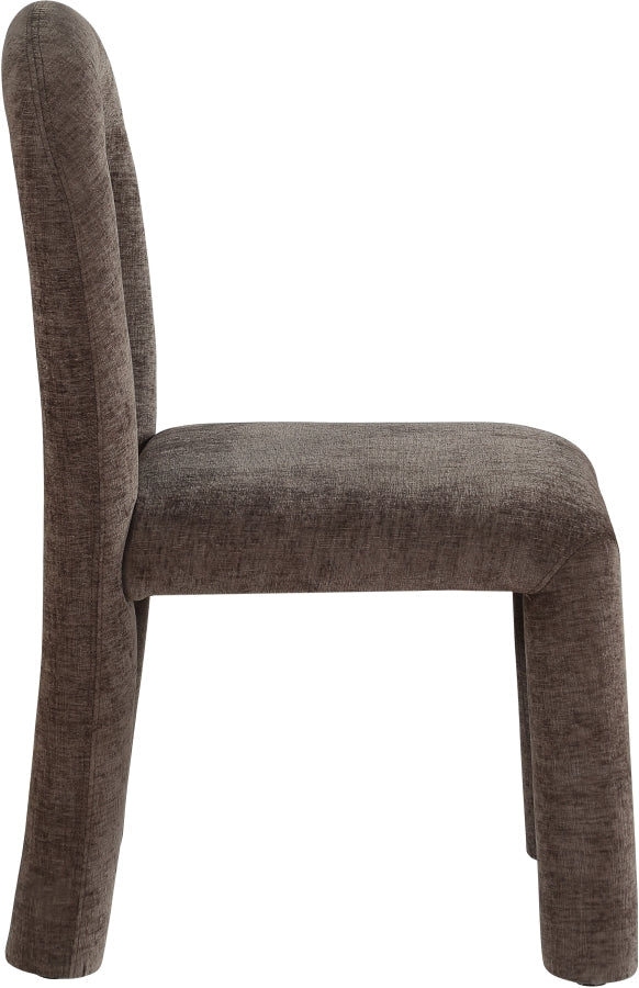 Amari Chenille Fabric Upholstered Dining Chair