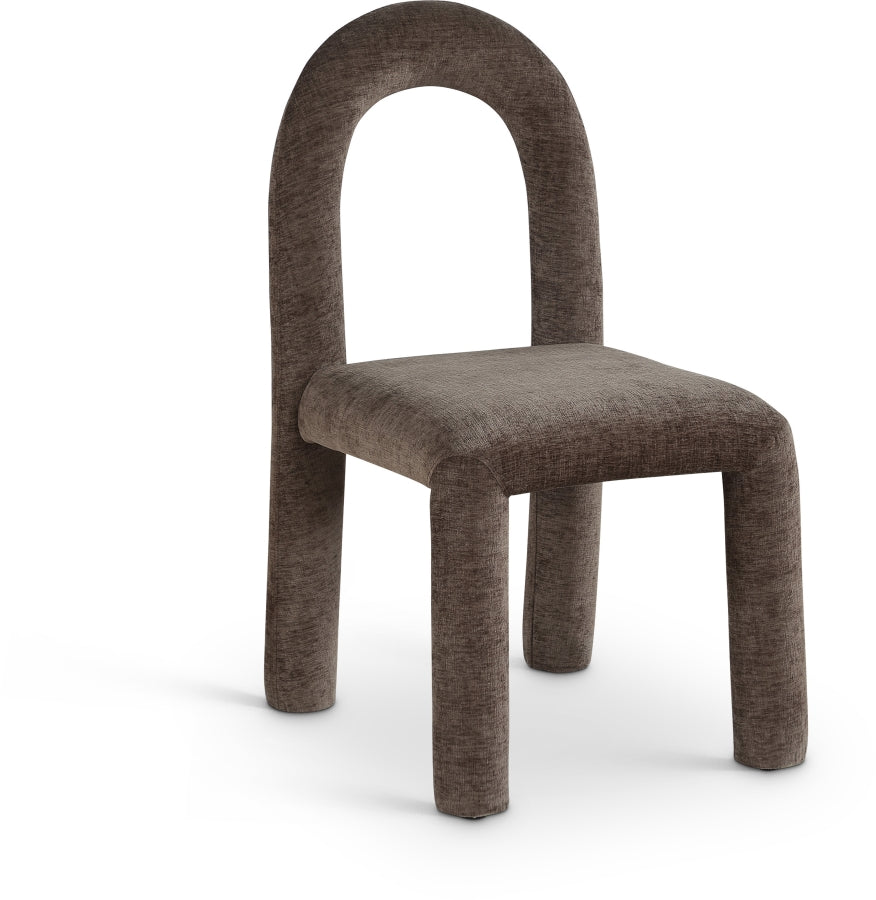 Amari Chenille Fabric Upholstered Dining Chair