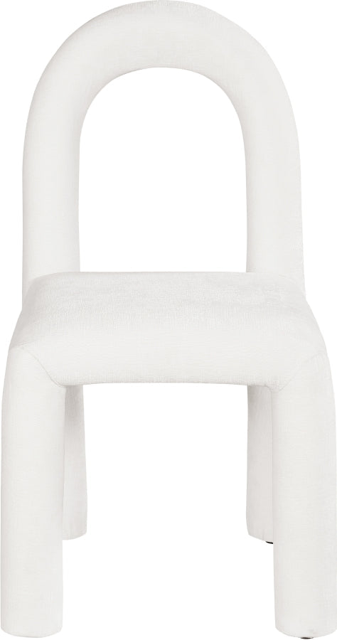 Amari Chenille Fabric Upholstered Dining Chair