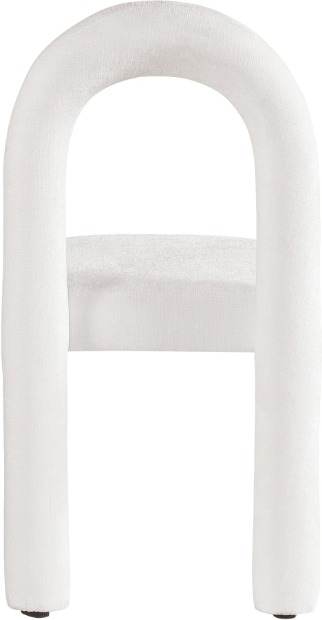 Amari Chenille Fabric Upholstered Dining Chair