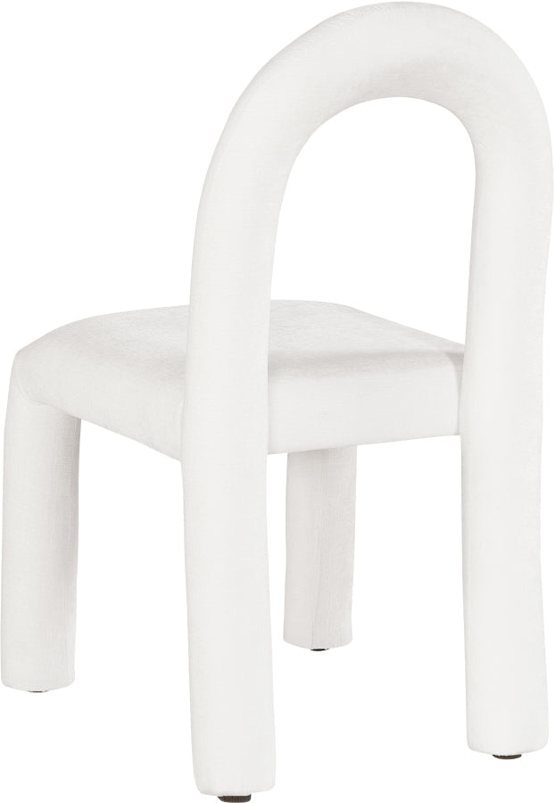 Amari Chenille Fabric Upholstered Dining Chair