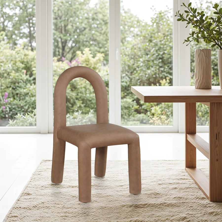 Amari Vegan Leather Upholstered Dining Chair