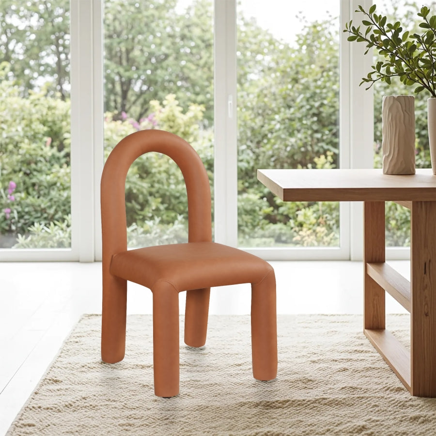 Amari Vegan Leather Upholstered Dining Chair