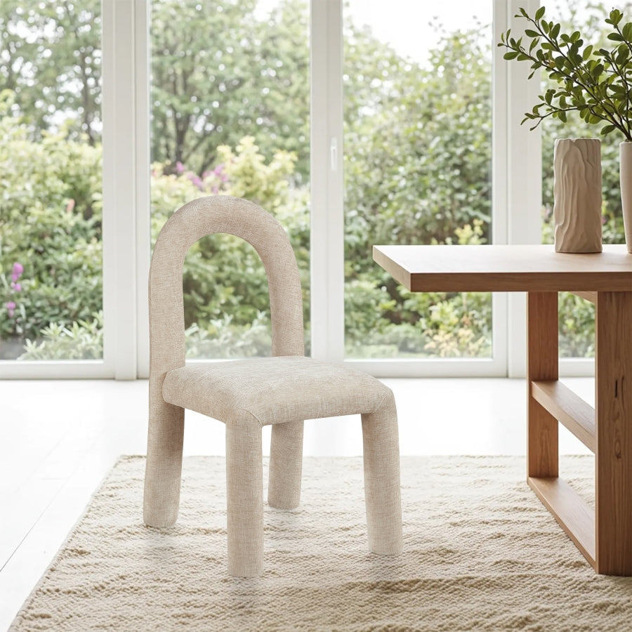 Amari Chenille Fabric Upholstered Dining Chair