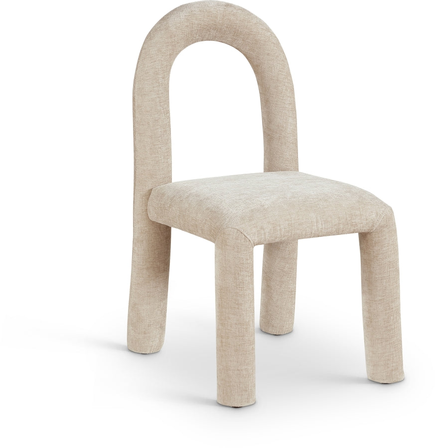 Amari Chenille Fabric Upholstered Dining Chair