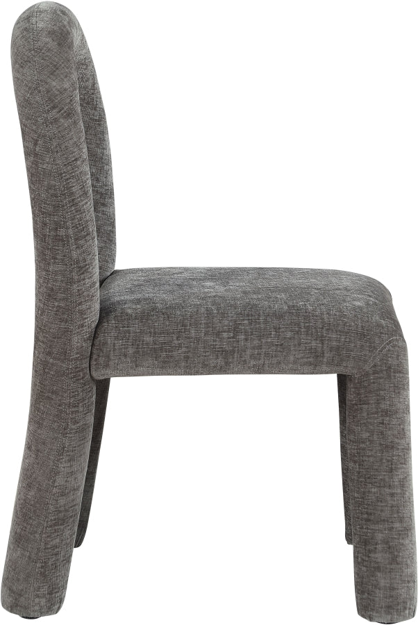 Amari Chenille Fabric Upholstered Dining Chair