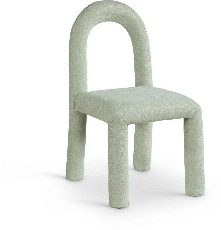 Amari Chenille Fabric Upholstered Dining Chair